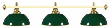 Billiard lamps - bell shaped, green