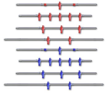 Complete bar set (8 bars)