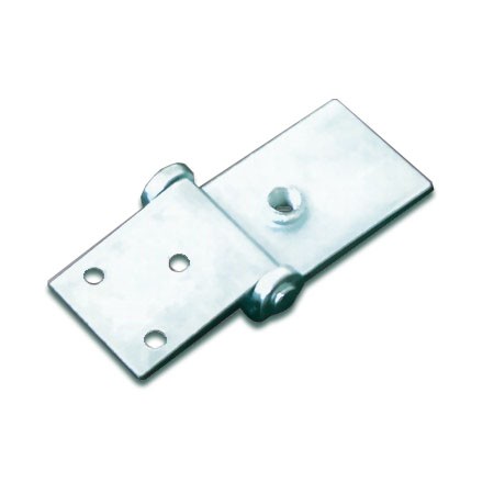 Hinge for playing field plate